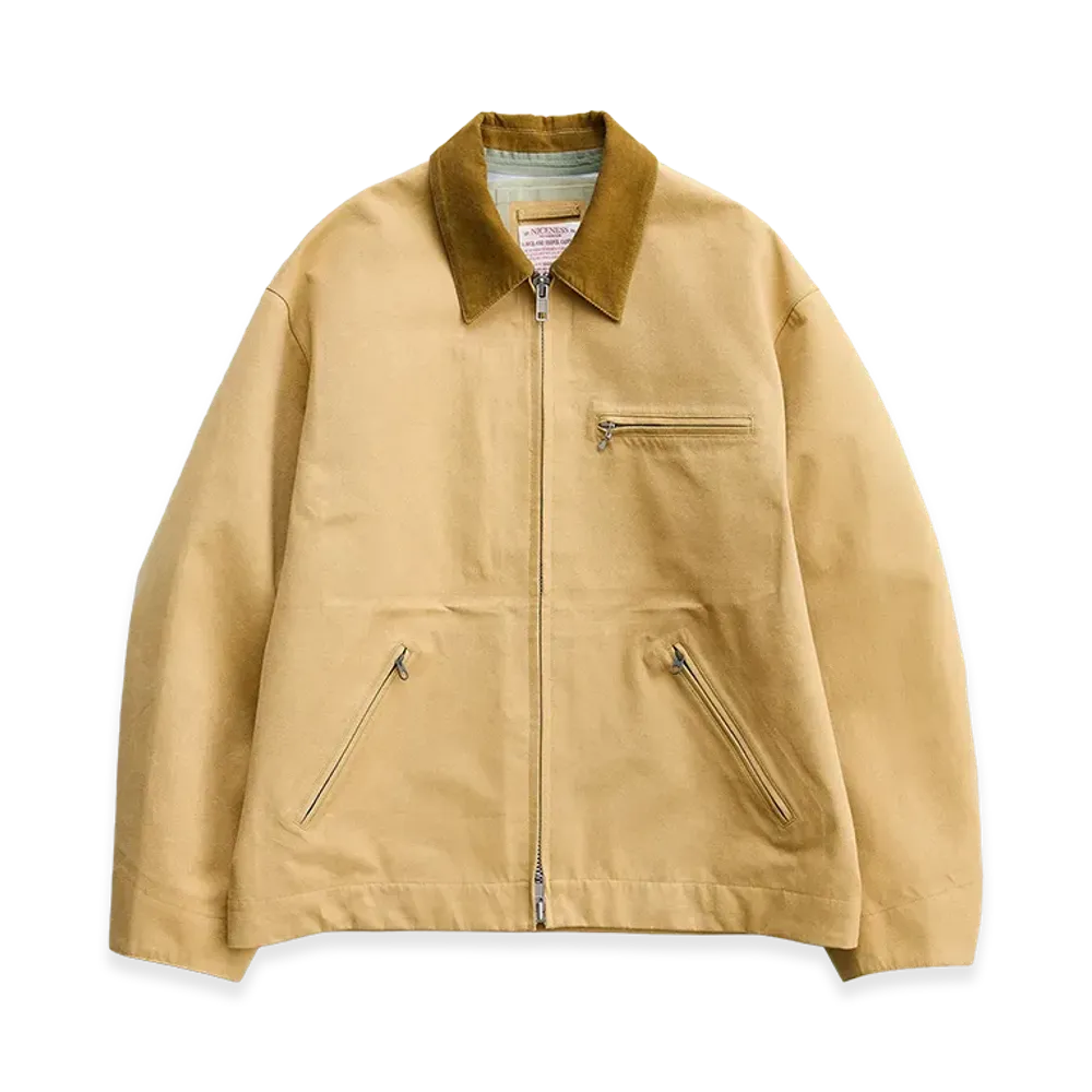 NICENESS Burden 3-Layer Work Jacket "Khaki Beige"