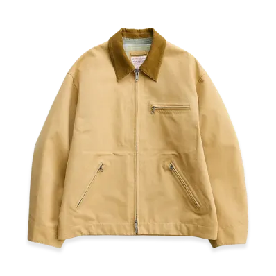 NICENESS Burden 3-Layer Work Jacket "Khaki Beige"