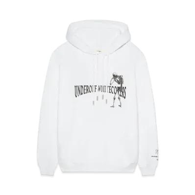 UNDERCOVER x OFF-WHITE Skeleton Rvrs Hoodie "White"