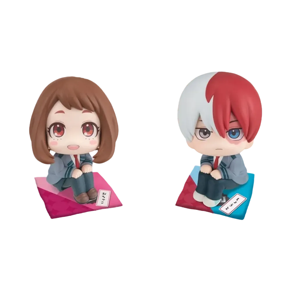 MegaHouse "Lookup" -My Hero Academia- Ochako Uraraka & Shoto Todoroki Limited edition with a cushion