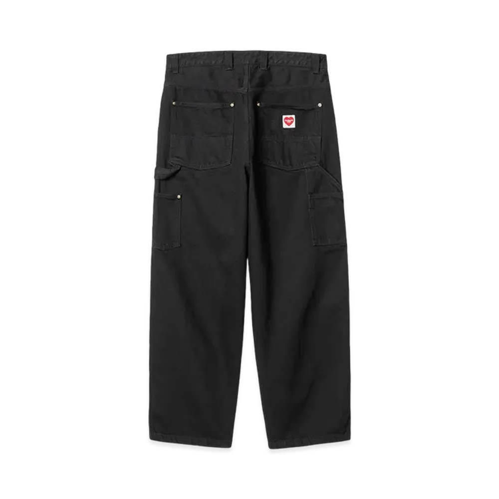 Carhartt WIP Nash Loose Fit Double Knee Pants Rinsed "Black"