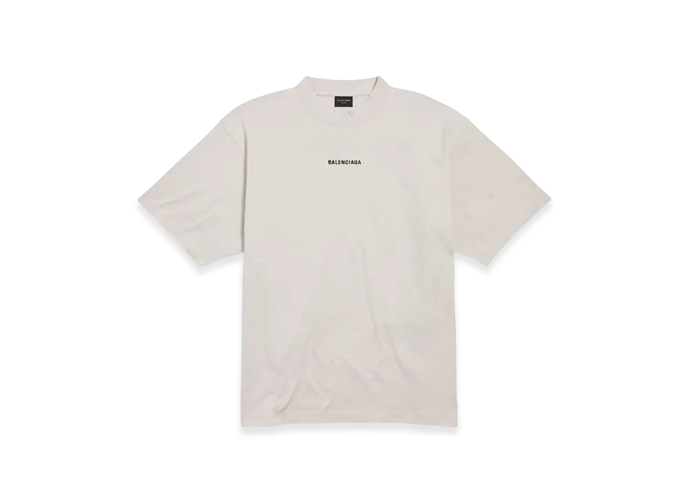 BALENCIAGA New Back T-Shirt Medium Fit "Grey"