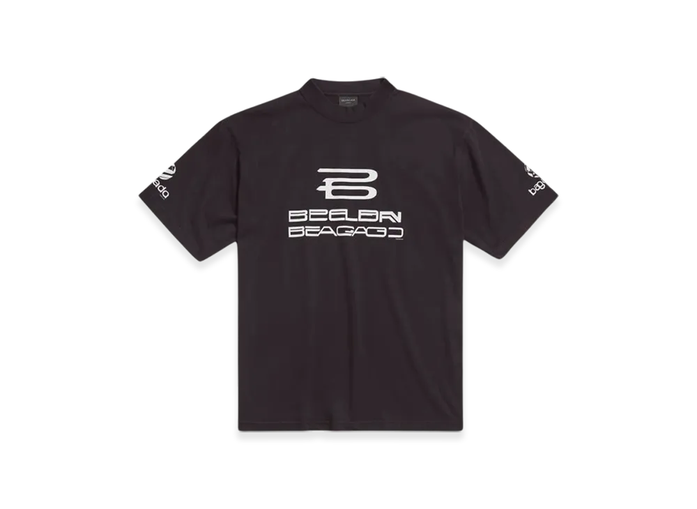 BALENCIAGA Ai Generated Medium Fit T-Shirt "Black"