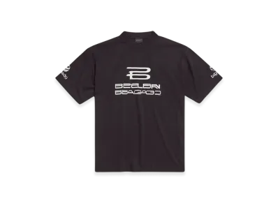 BALENCIAGA Ai Generated Medium Fit T-Shirt "Black"