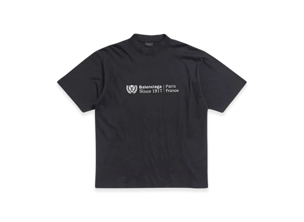 BALENCIAGA インスティテューショナル ミディアム T シャツ ホワイト の ウィメンズ International Tシャツ ミディアム