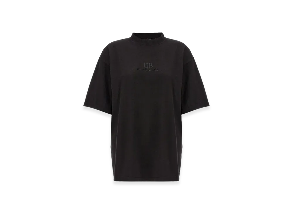 BALENCIAGA Logo T-Shirt "Black"