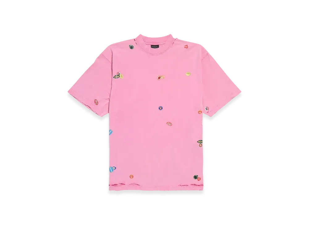 BALENCIAGA Fruity T-Shirt Medium Fit "Pink"