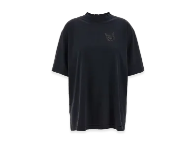 BALENCIAGA Women's Glitter T-Shirt "Black"