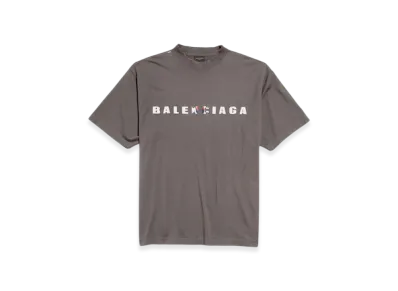 BALENCIAGA International T-Shirt Medium Fit "Dark Grey"