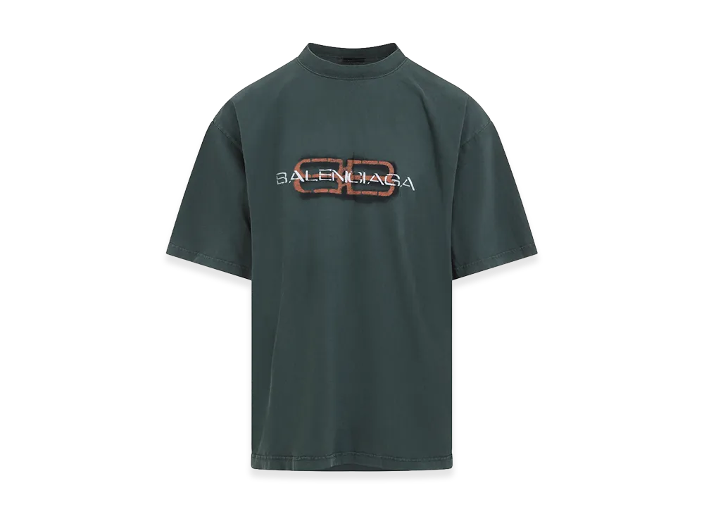 BALENCIAGA BB Icon T-Shirt "Green"