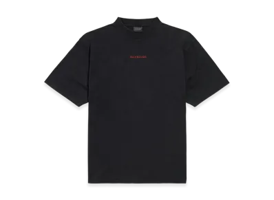 BALENCIAGA BALENCIAGA Back T-shirt Medium Fit "Faded Black/Red"