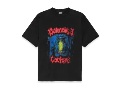 BALENCIAGA Salon De Couture T-Shirt Medium Fit "Black"