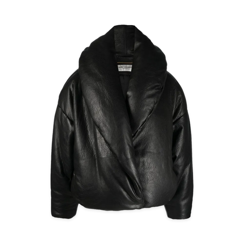 Saint Laurent Women's Coats "Black"