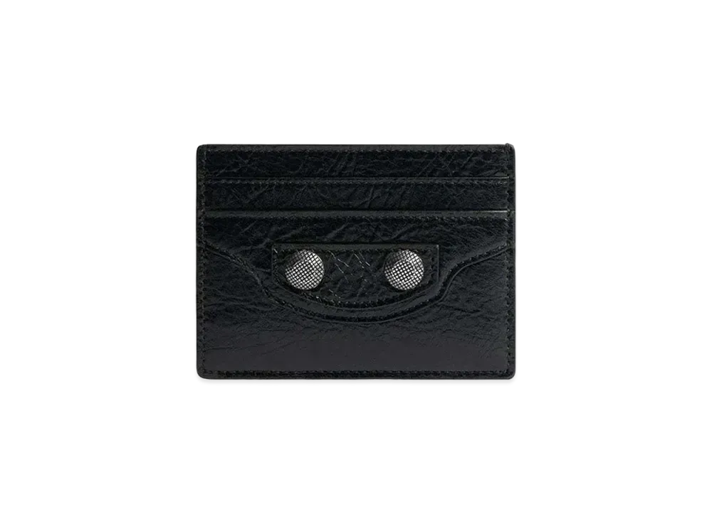 BALENCIAGA Le Cagole Card Holder Arena Lambskin "Black"