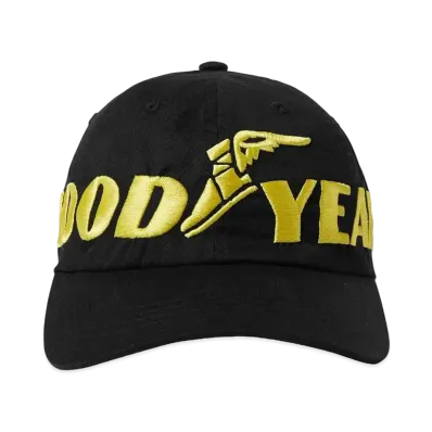 HUF x GOODYEAR Pit Crew 6-Panel Hat "Black"