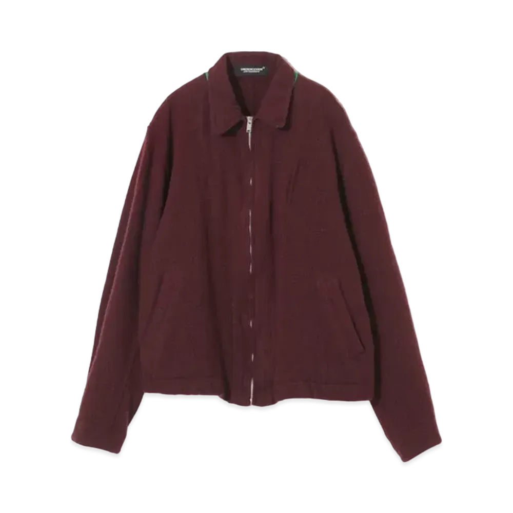 UNDERCOVER Nylon Wool Jacket "Bordeaux"