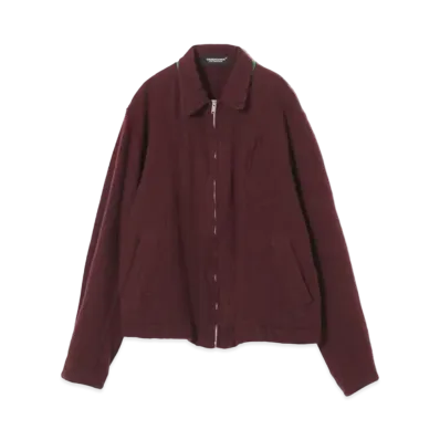 UNDERCOVER Nylon Wool Jacket "Bordeaux"