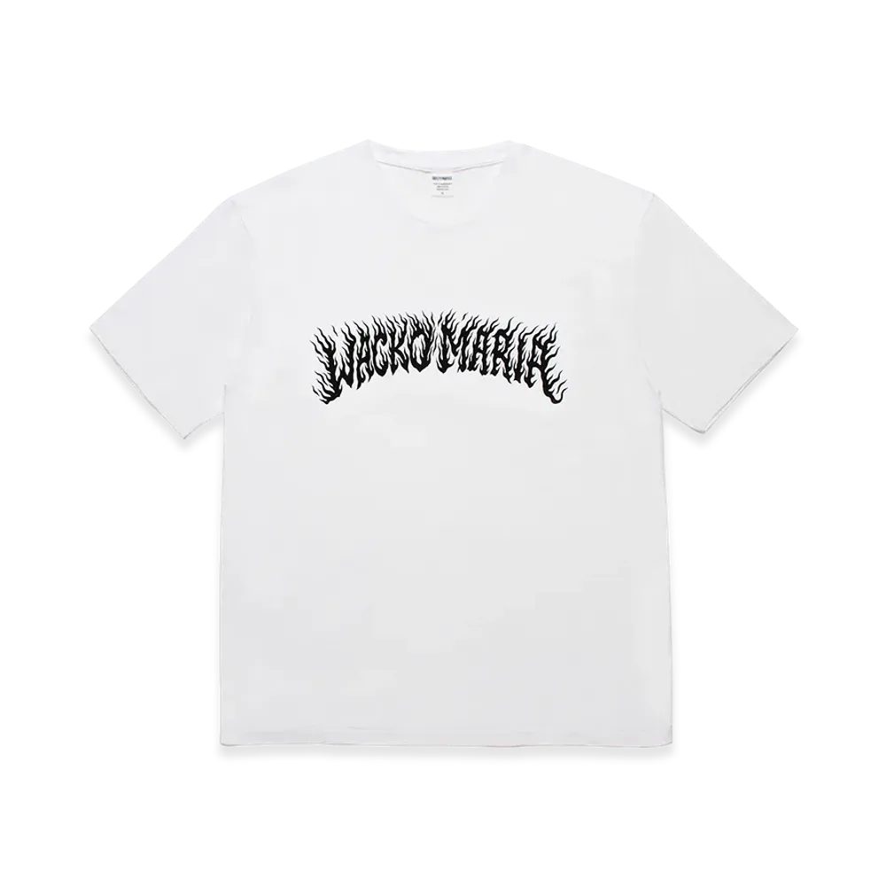 WACKO MARIA x Tim Lehi / Washed WACKO MARIA Heavy Weight T-Shirt "White"