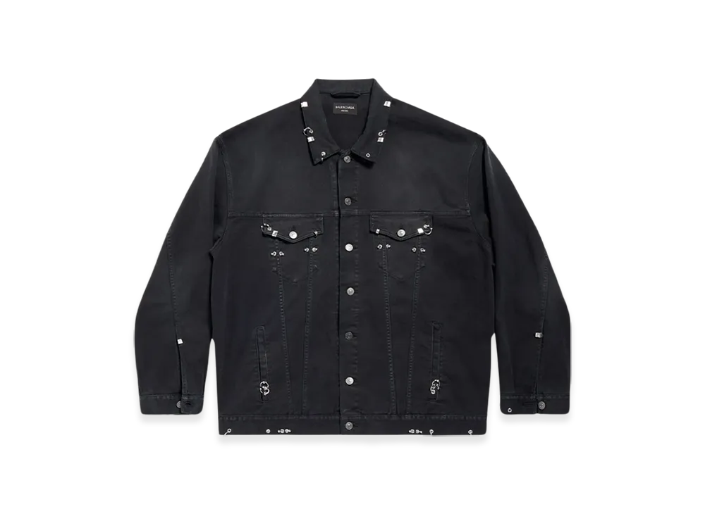 BALENCIAGA Pierced Jacket in "Black"