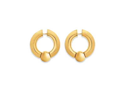 BALENCIAGA Mega Earrings "Gold"