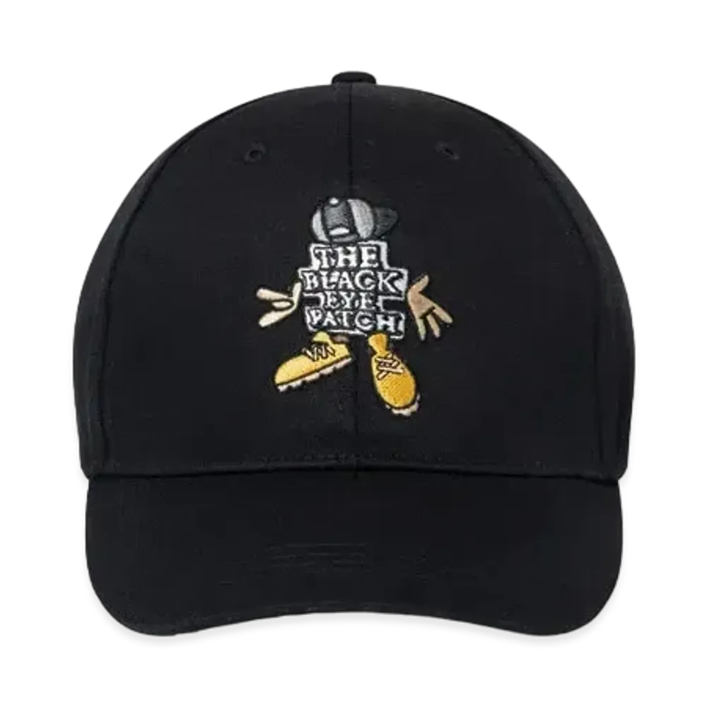 Black Eye Patch OG Boy Flexcap "Black"