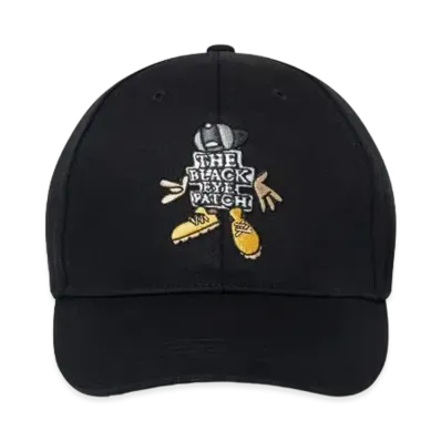 Black Eye Patch OG Boy Flexcap "Black"