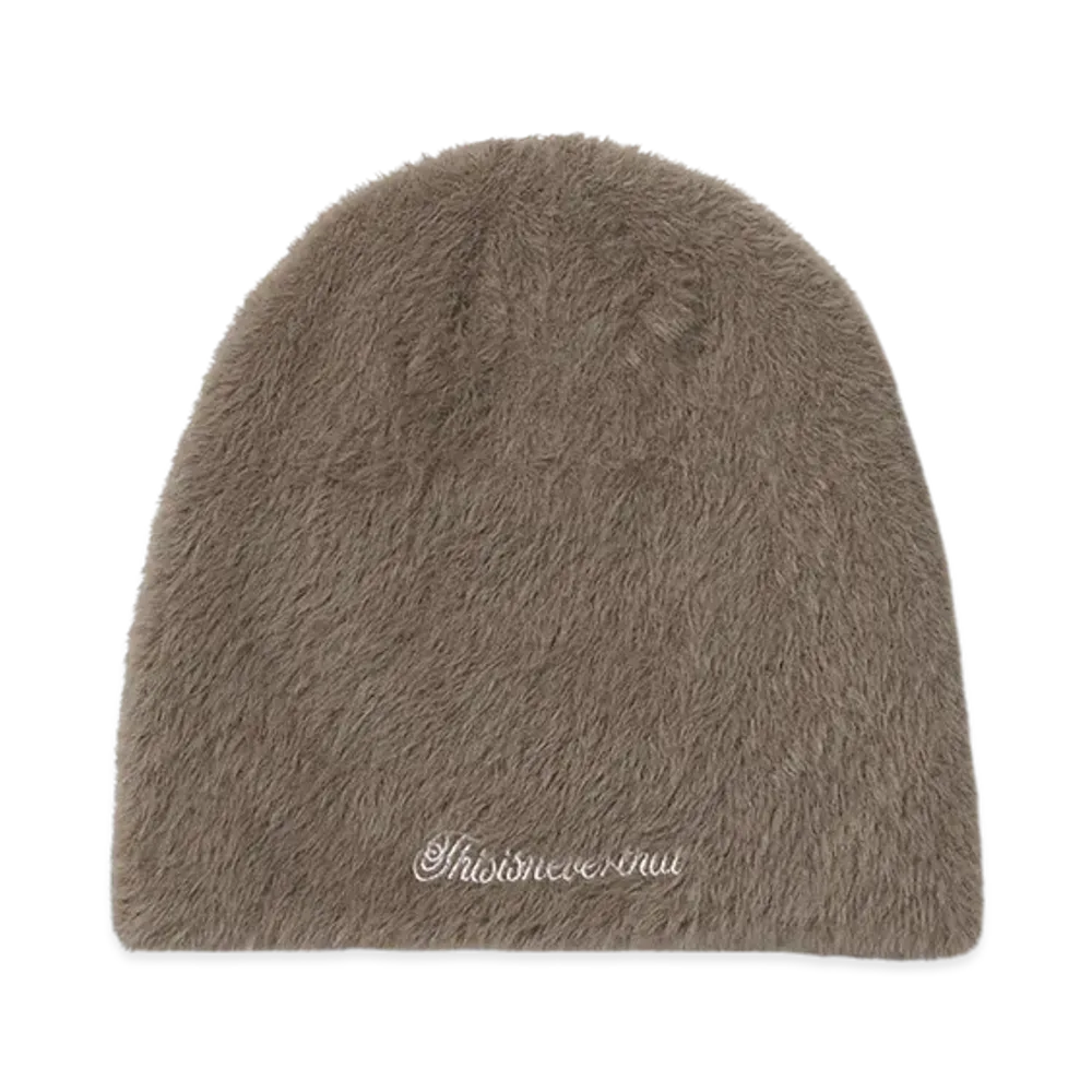 thisisneverthat Shaggy No Cuff Beanie "Mud"