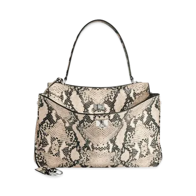 BALENCIAGA Rodeo Handbag Medium "Natural"