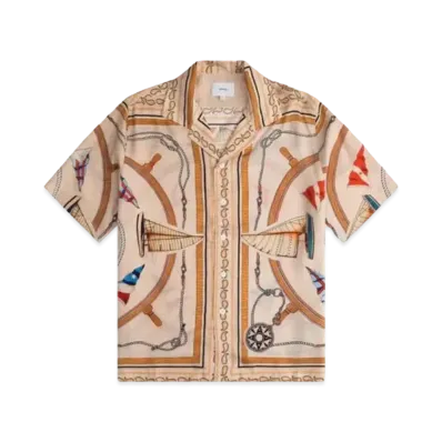 RHUDE Nautical Silk Shirt "Multi"