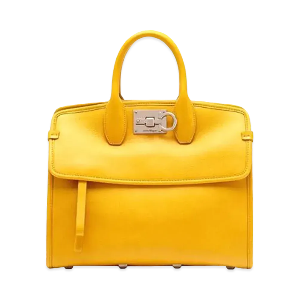 Salvatore Ferragamo Studio Bag (S) "Sunshine"
