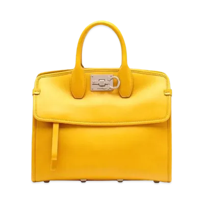 Salvatore Ferragamo Studio Bag (S) "Sunshine"