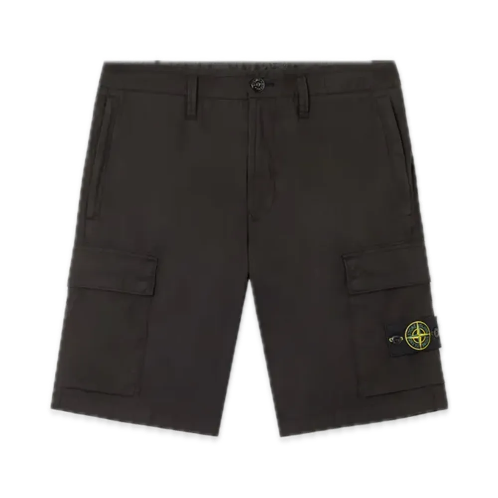 Stone Island L100L08 StreTCh Cotton Tela 'Paracadute' "Black"
