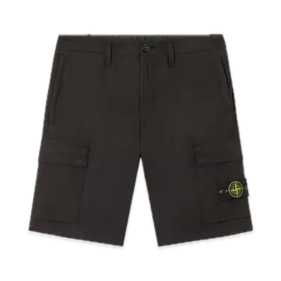 Stone Island L100L08 StreTCh Cotton Tela 'Paracadute' "Black"