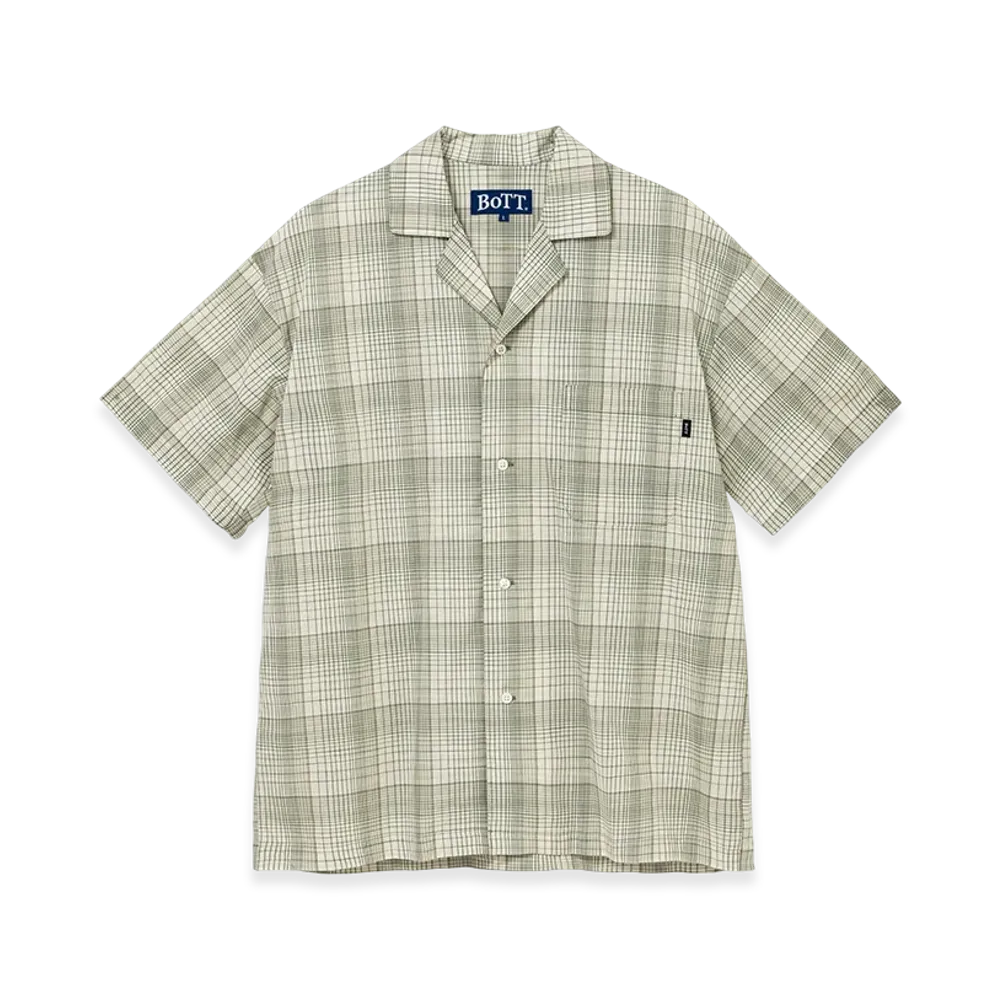 BOTT Cotton Gauze S/S Shirt "Olive"