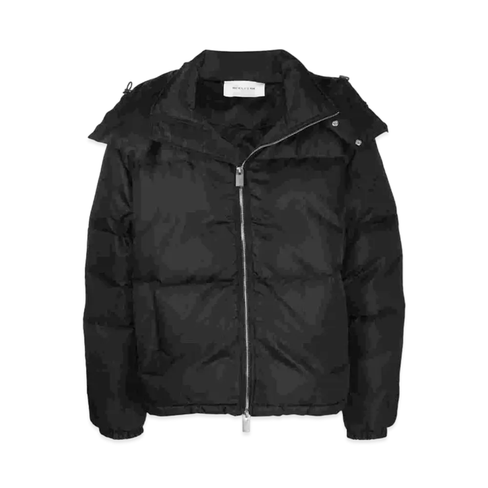 1017 ALYX 9SM Hooded Puffer Jacket "Black"