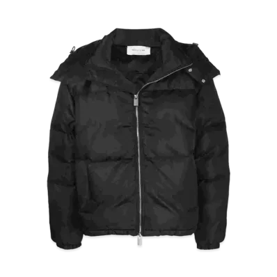 1017 ALYX 9SM Hooded Puffer Jacket "Black"