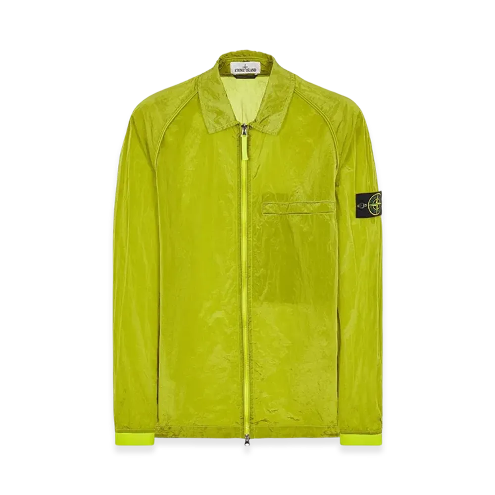 Stone Island 12321 Nylon Metal Garment Dyed Packable Overshirt - 22SS "Lemon"