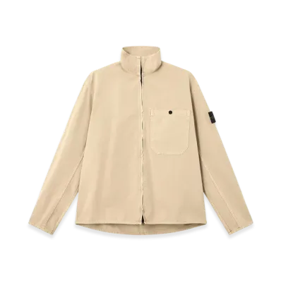 Stone Island 1200014 Organic Panama Cotton Old Effect "Desert Brown"