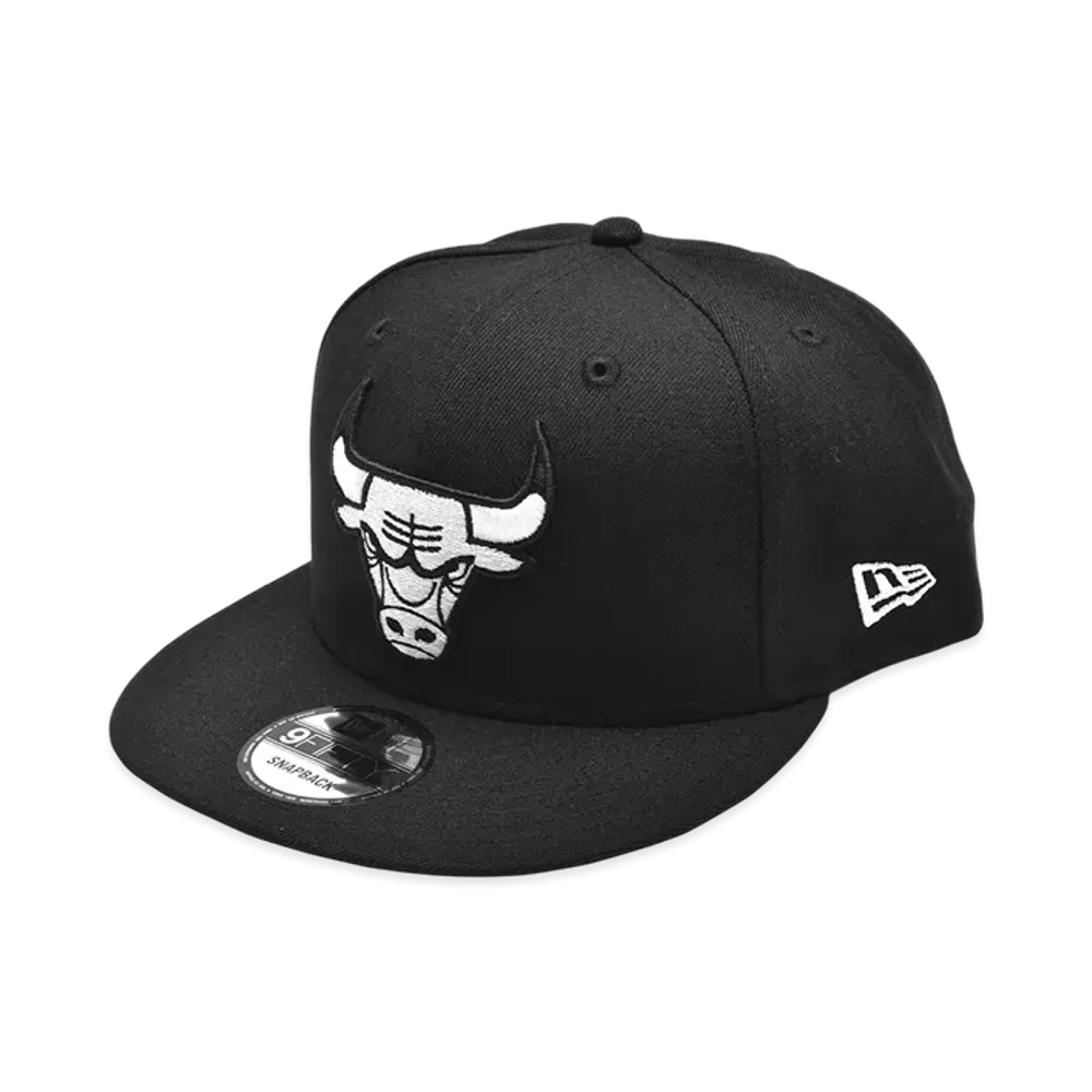 NEW ERA NBA 9Fifty Basic Cap Bk&Wh Chicago Bulls "Black"