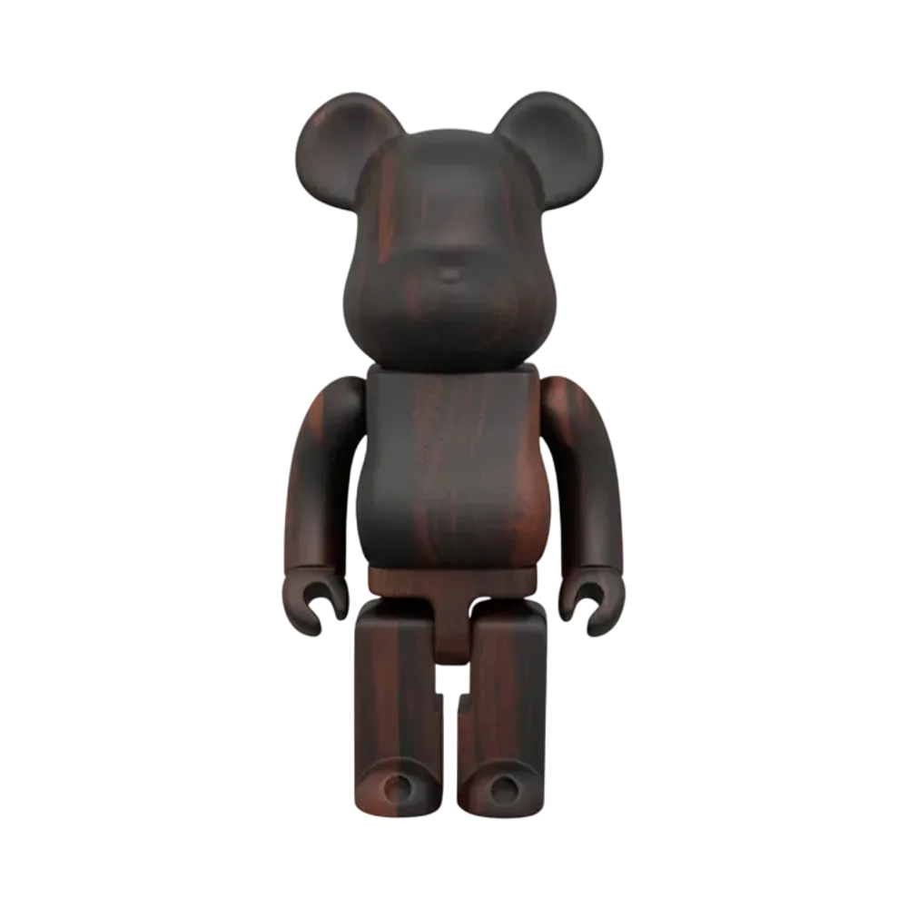 MEDICOM TOY "BEARBRICK" Karimoku Ebony 200%