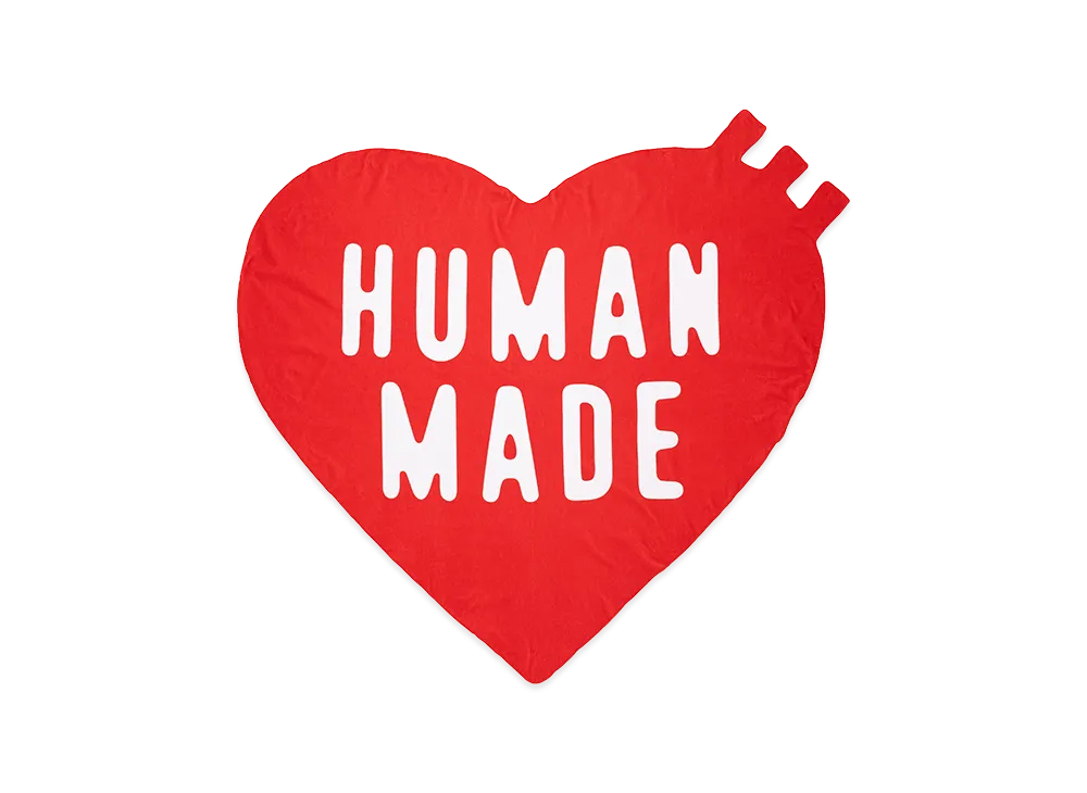 HUMAN MADE Heart Beach Towel "Red"