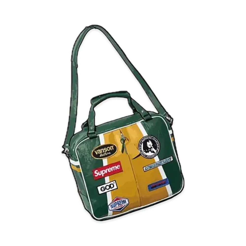 Supreme x HYSTERIC GLAMOUR Vanson Leather Bag "Green"