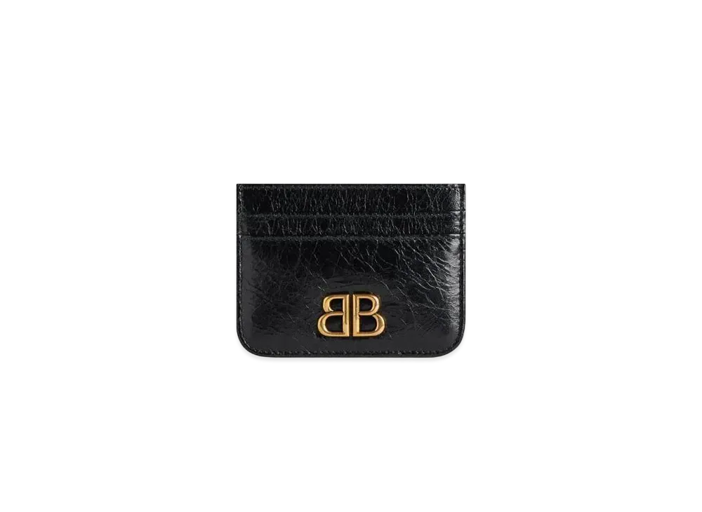 BALENCIAGA Monaco Card Holder "Black"