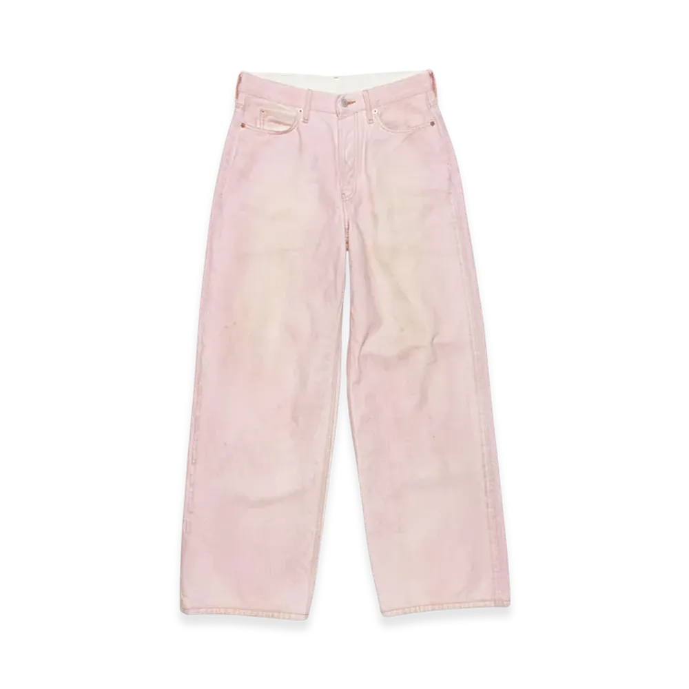 Acne Studios Baggy Fit Jeans 1981F "Pale Pink"