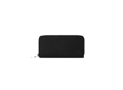 Louis Vuitton Aerogram Leather Zippy Wallet Horizontal "Black"