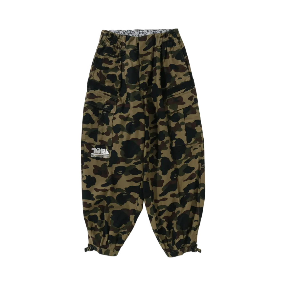 A BATHING APE x Toraichi 1St Camo Nikka Pants "Green"
