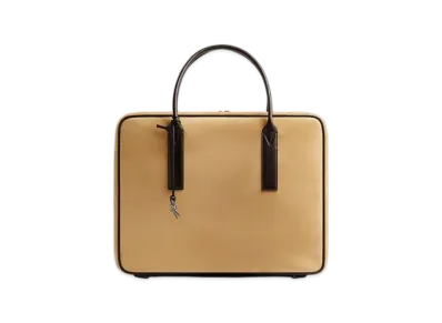 Bottega Veneta Large Getaway Weekender "Cane/Sugar/Fondant"