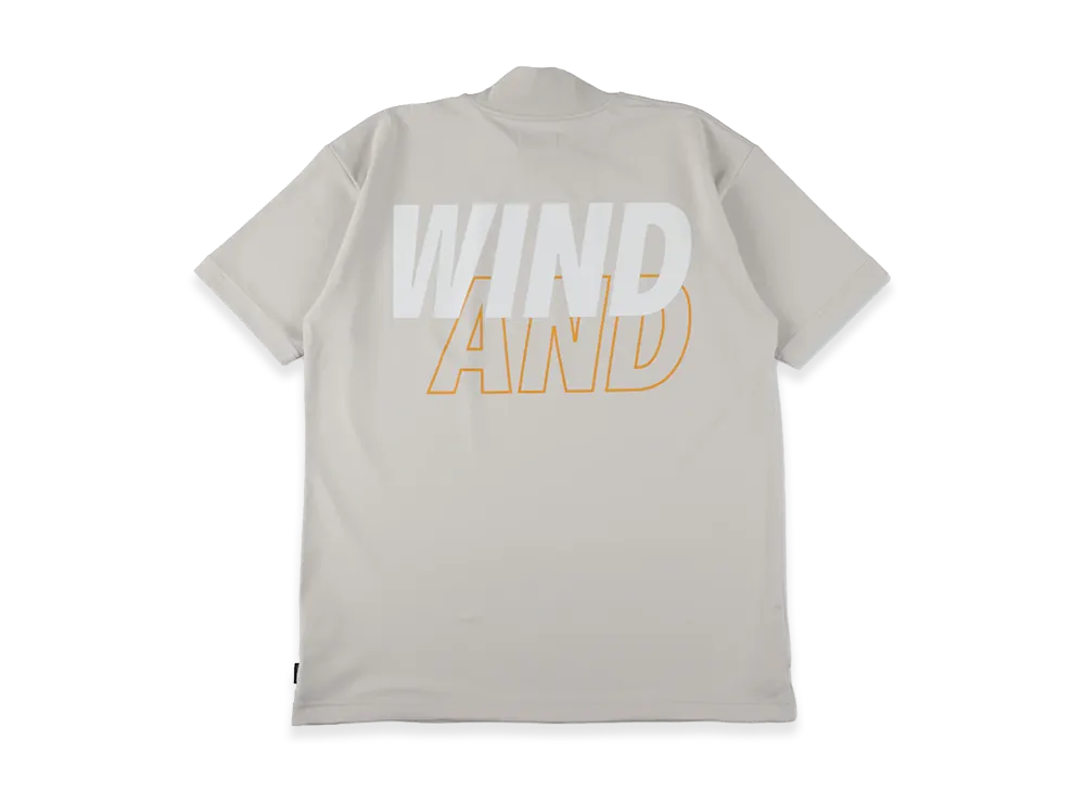 WIND AND SEA Golf OG Sea Mock Neck S/S Tee "Light Beige"