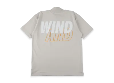 WIND AND SEA Golf OG Sea Mock Neck S/S Tee "Light Beige"