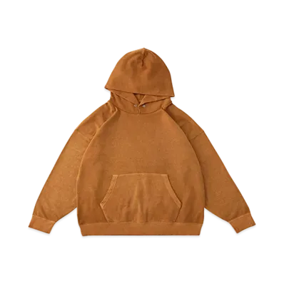 visvim JUMBO HOODIE P.O. (UNEVEN DYE) "Orange"
